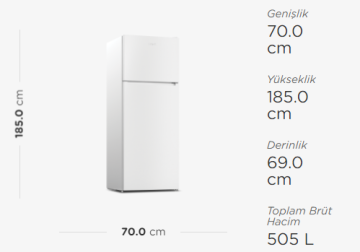 Arçelik 5500 NM No Frost Buzdolabı